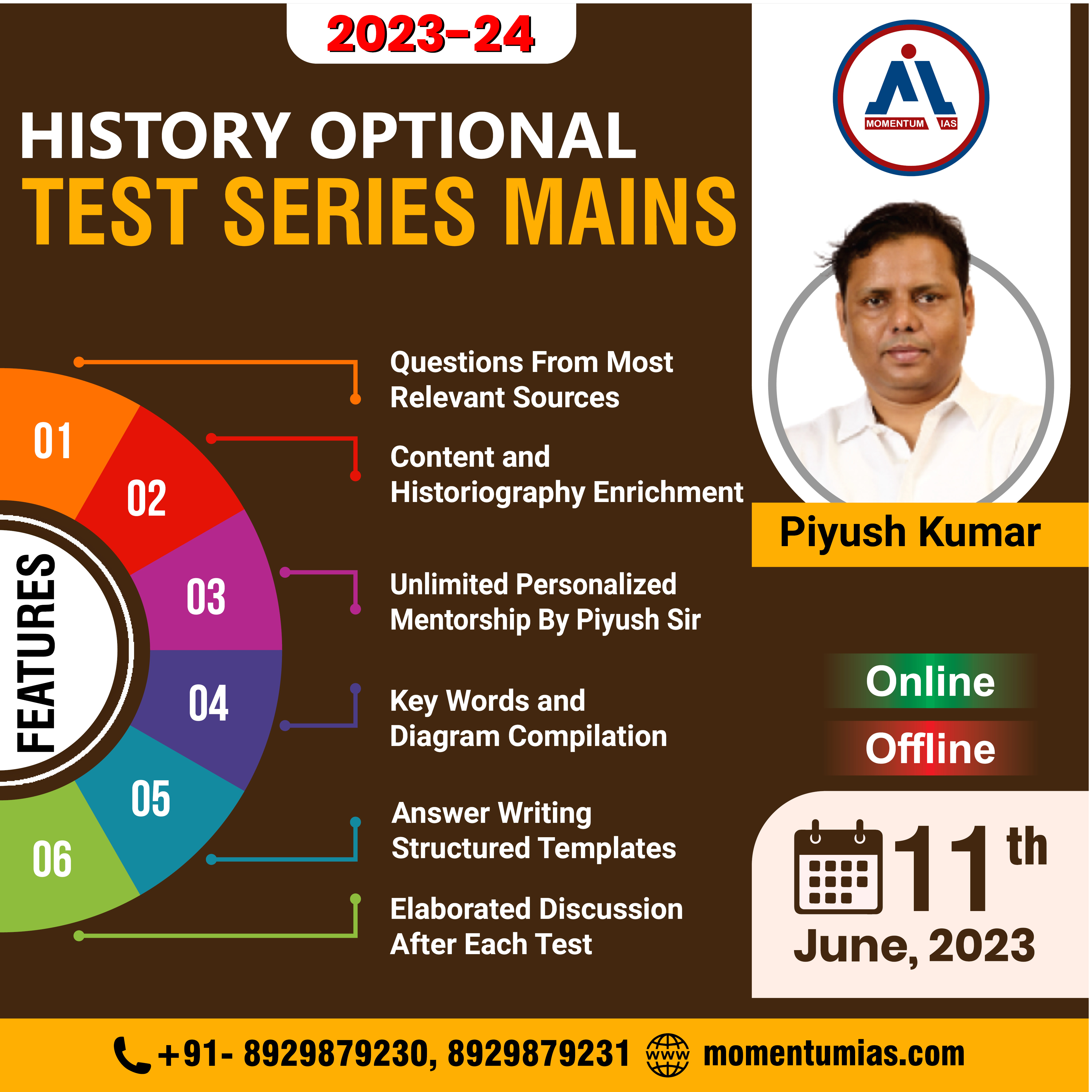 Momentum IAS | PSIR Optional Coaching | History Optional Classes Delhi
